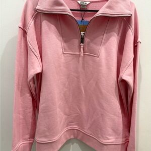 Eddie Bauer Women's Pink Cowl Neck Sweater NWT
